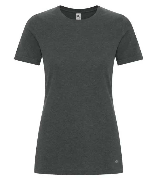 KOI Element Ring Spun Blend Ladies' Tee - KOI8060L - Image 3